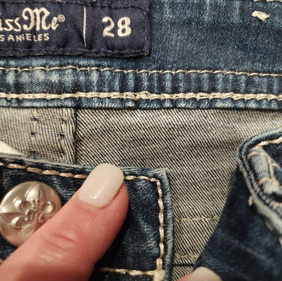 Miss Me Skinny Jeans sz 28 - Picture 4 of 10
